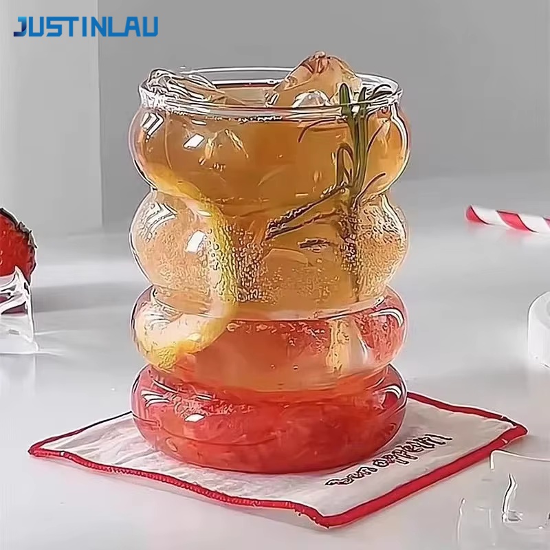 Espresso Shot Glass - JUSTINLAU Creativity Glass Cup Transparent Heat-resistant
