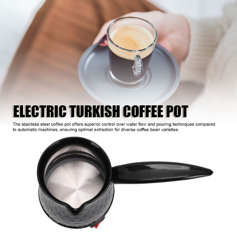 Coffee Equipment For Camping - 110V Electric Turkish Coffee Pot 600ml