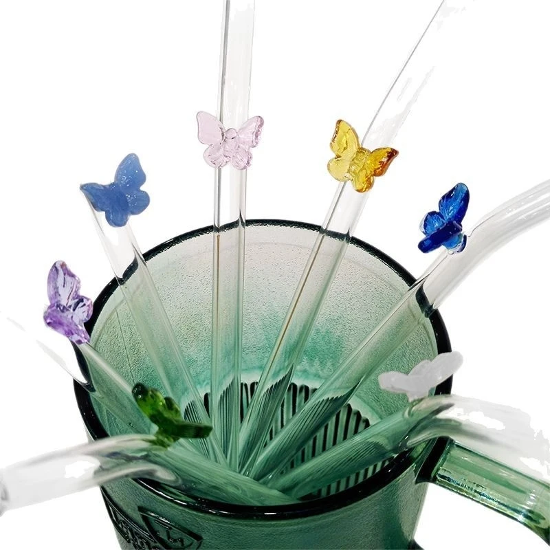 4Pcs Reusable Bow Glass Straws - đánh giá và giá Espresso Shot Glass