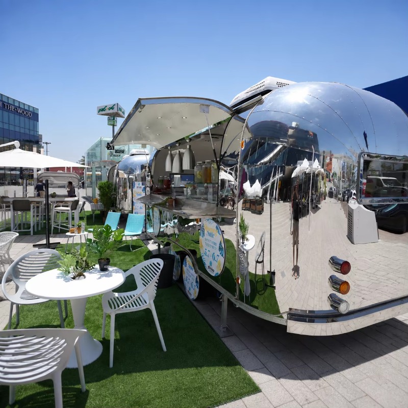 Food Truck Coffee Trailer Stre - đánh giá và giá Coffee Van Equipment